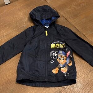 Paw Patrol Black Raincoat with Blue Lining